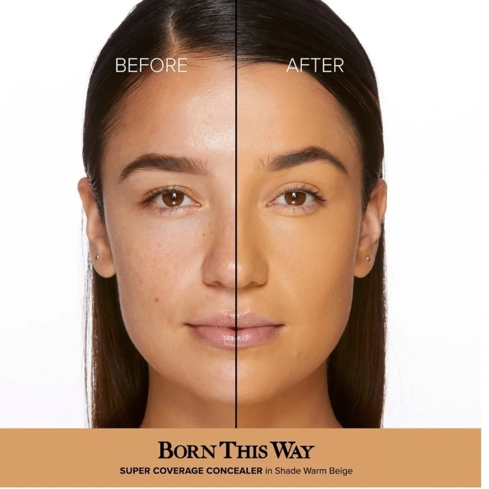 🌿 Too Faced Born This Way Super Coverage Multi-Use Concealer - Warm Beige